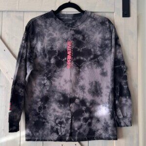 Primitive x Naruto Shippuden Tie Dye LS Sage of Six Paths EUC Mens Size S